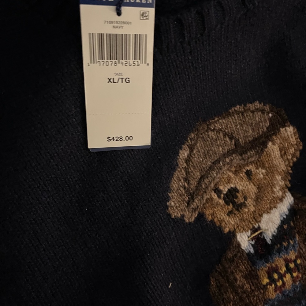 Polo Ralph Lauren teddy bear sweater
